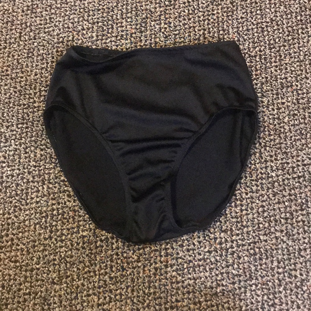 Black dance briefs